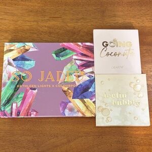 ColourPop So Jaded, Going Coconuts, Feelin' Bubbly Palette Trio